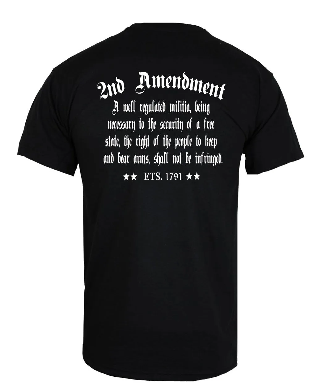 1791 2nd Amendment law t-shirt freedom t-shirt
