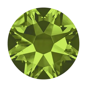 2038 & 2078 Swarovski Flatback Hotfix, Olivine (228)
