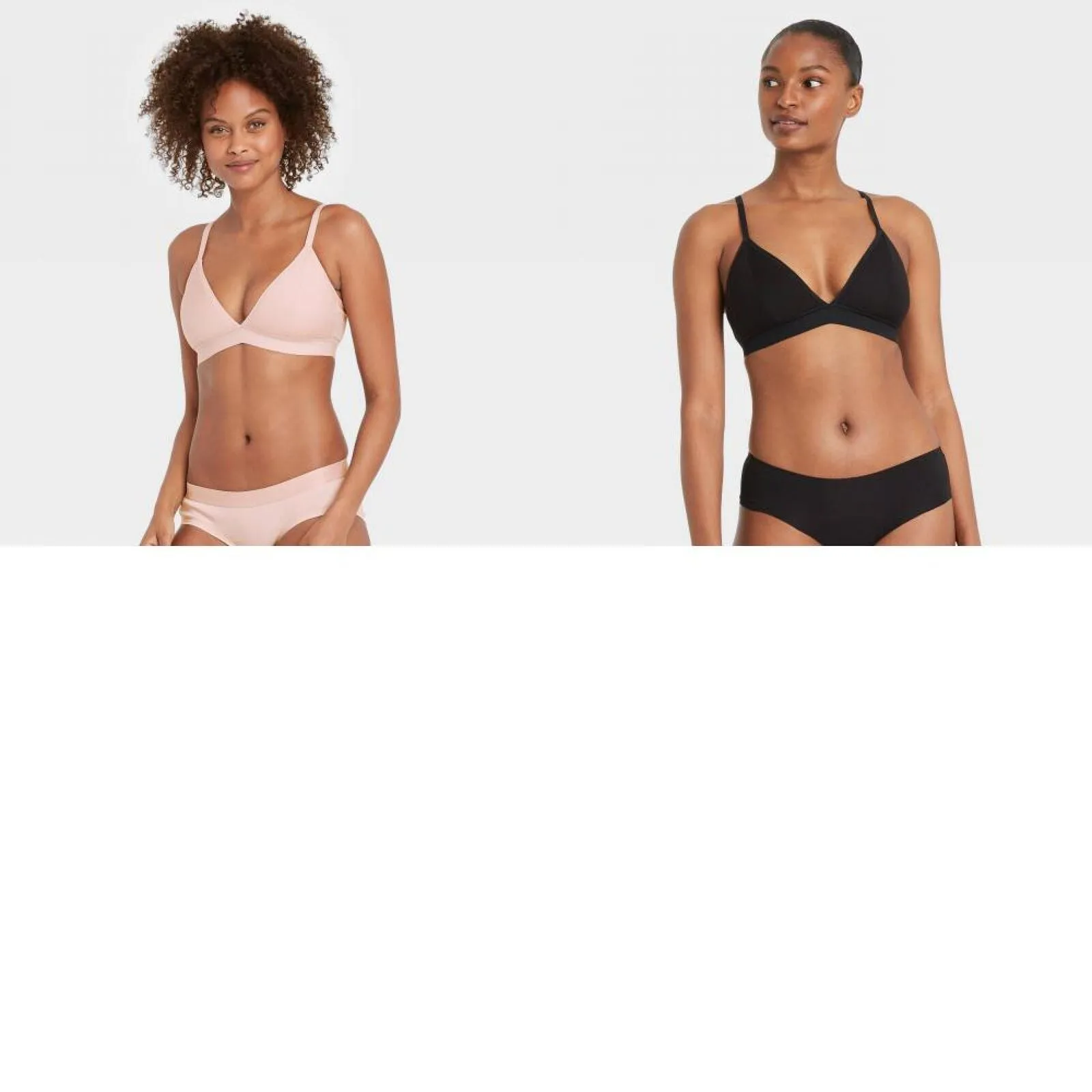 Auden Women's Ribbed Padded Bralette