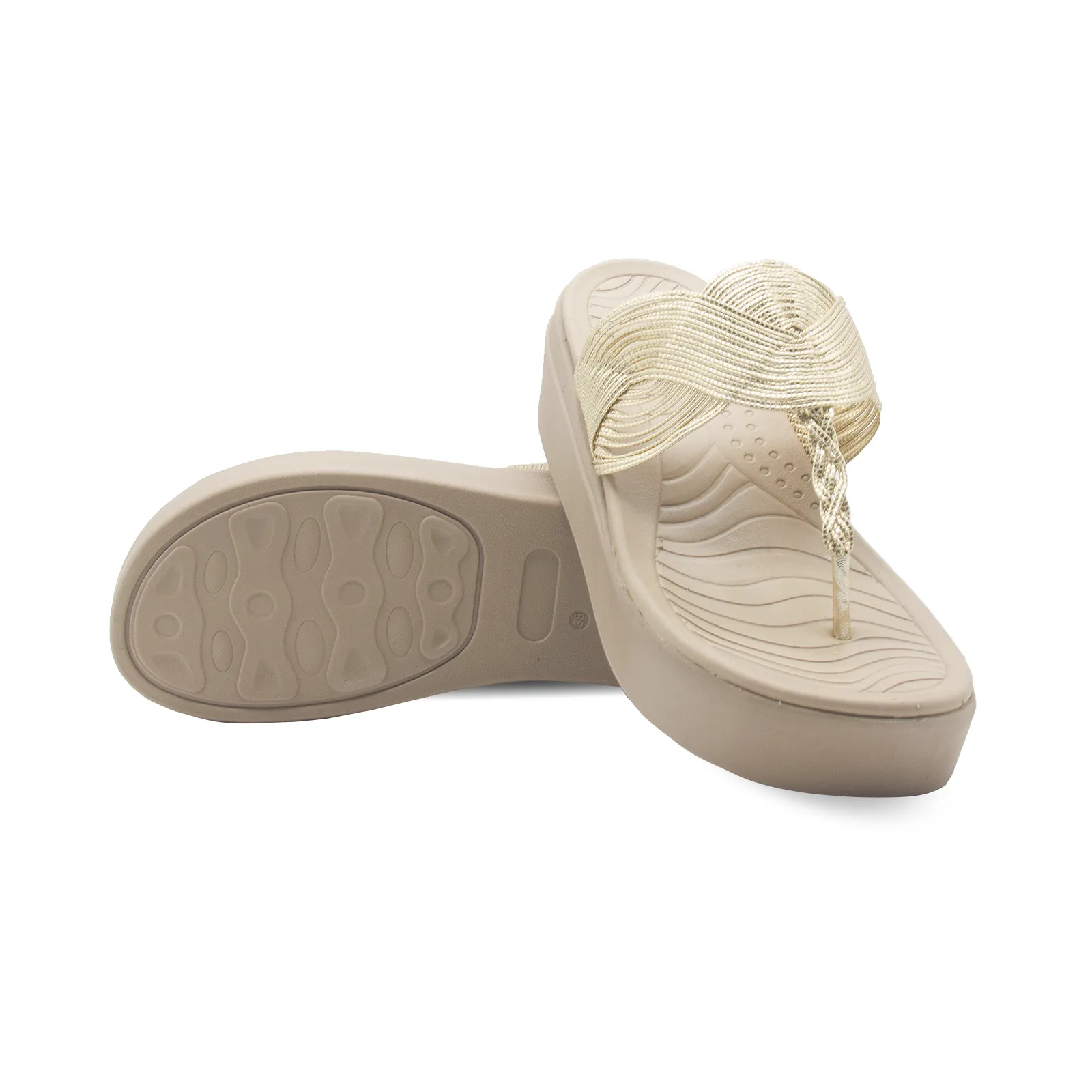 Aurora Gleam Women's Wedge Toepost Sandal