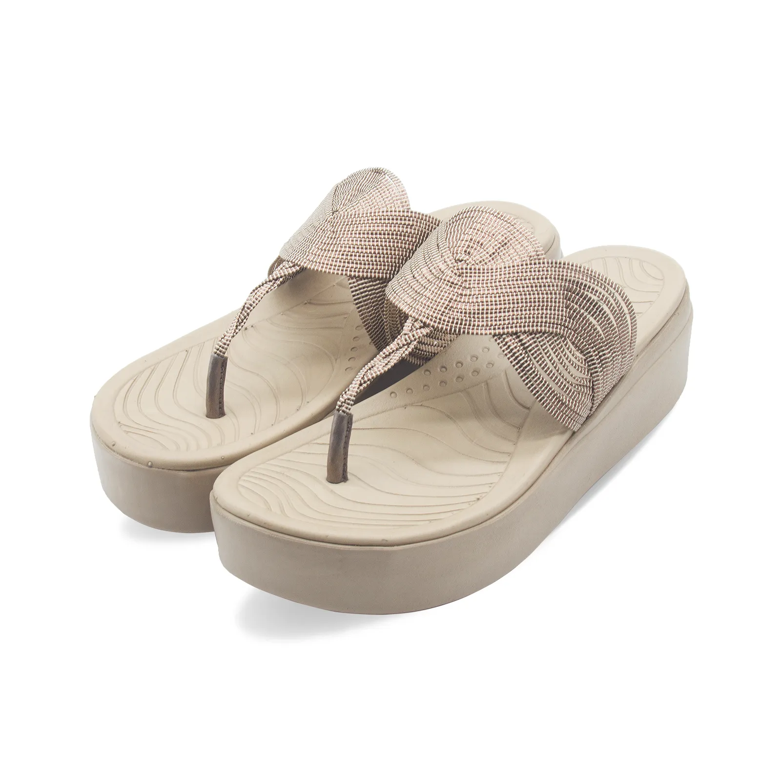 Aurora Gleam Women's Wedge Toepost Sandal