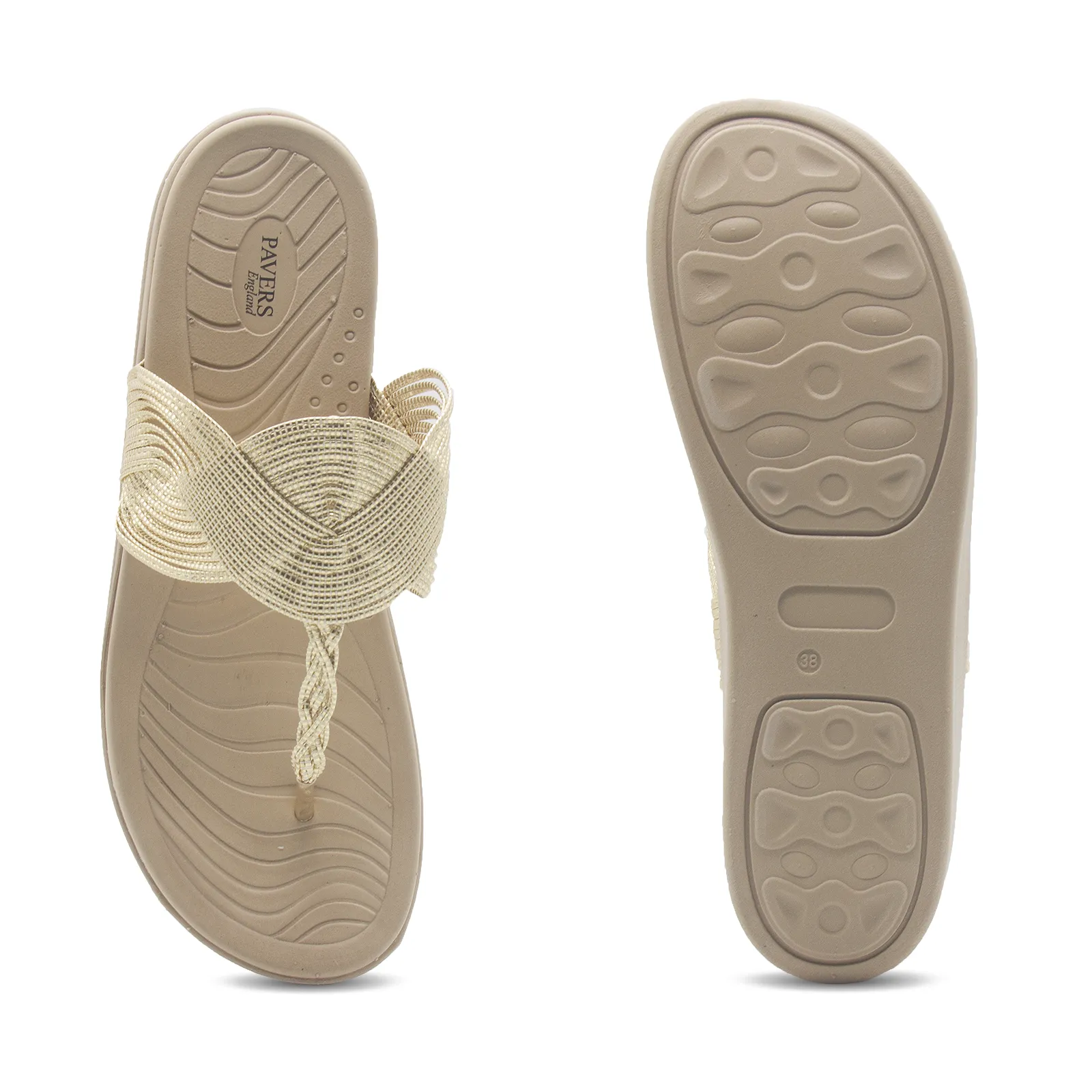 Aurora Gleam Women's Wedge Toepost Sandal