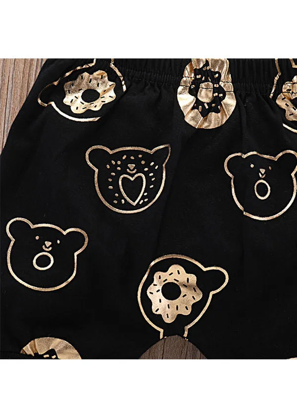 Baby Gold Bear Set