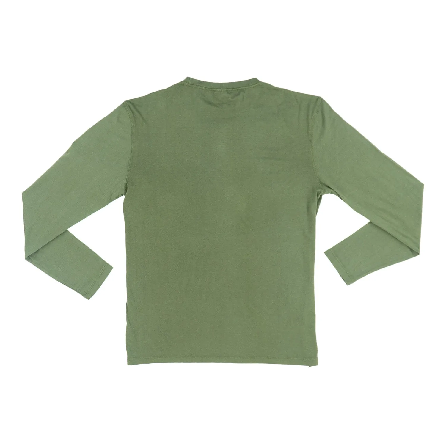 Bamboo Army Green Long Sleeve