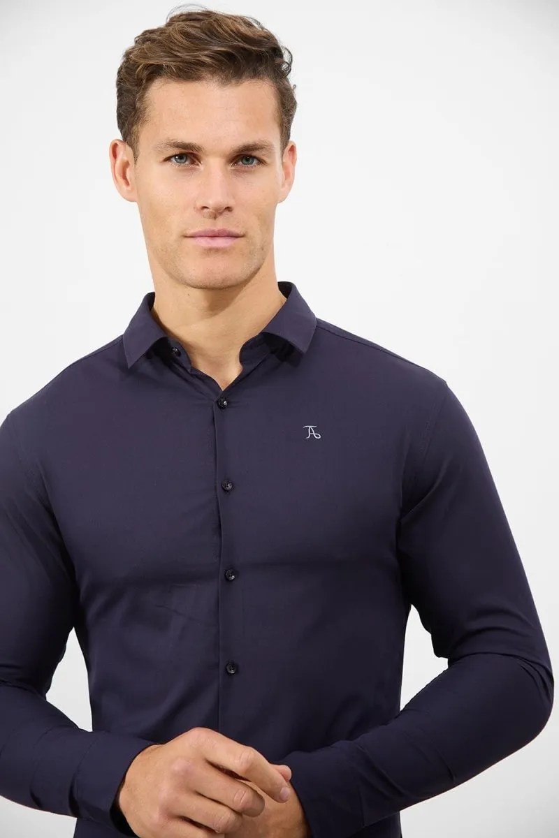 Bamboo Shirt in Midnight