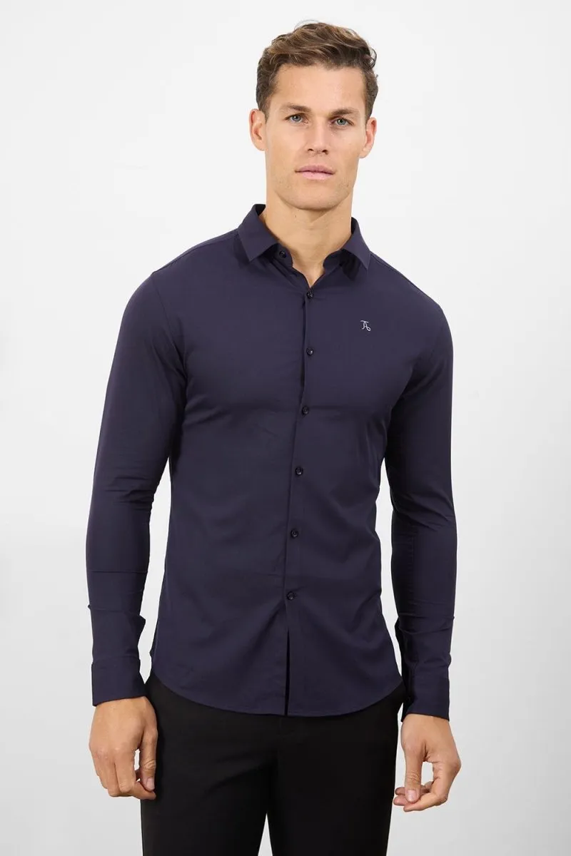 Bamboo Shirt in Midnight