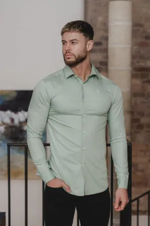 Bamboo Shirt in Soft Sage