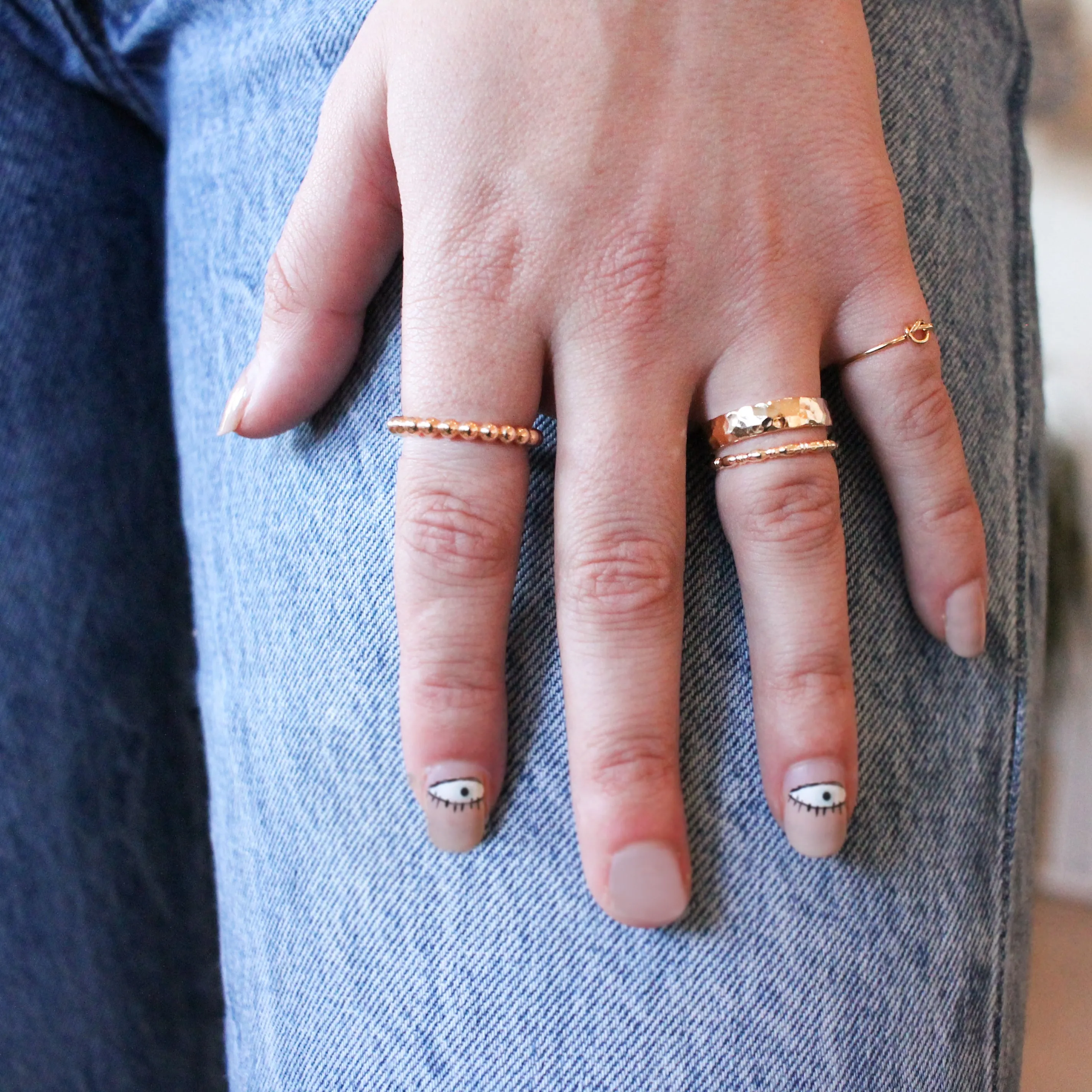 Bamboo Stackable Ring