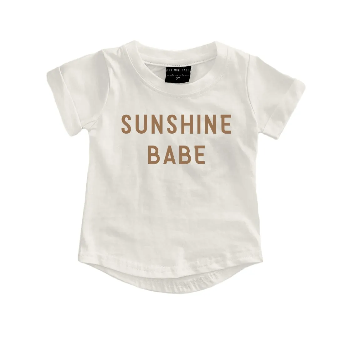 Bamboo Sunshine Tee- Coconut