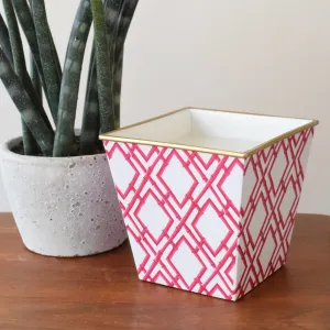 Bamboo Trellis Patterned Candle