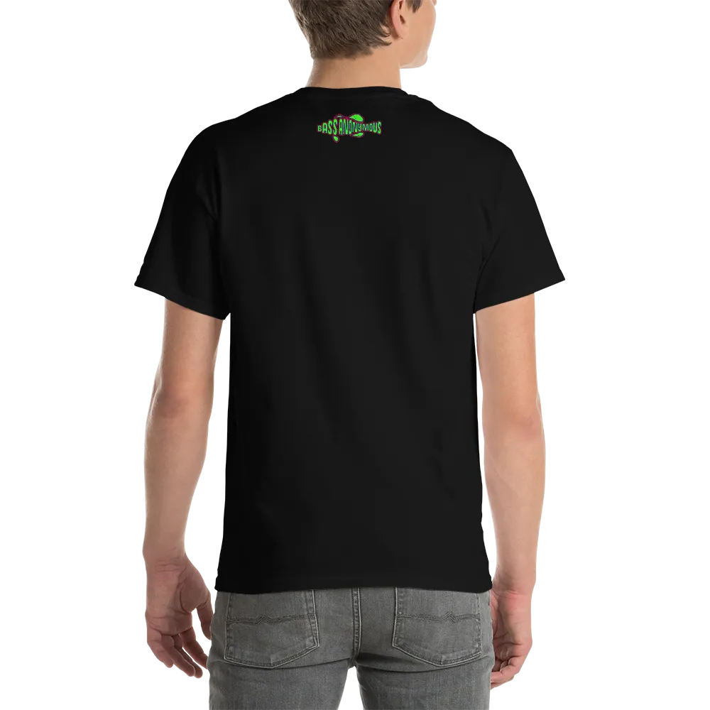 Bass Anonymous Got Bass Grunge Gold/Navy/Red Short Sleeve T-Shirt