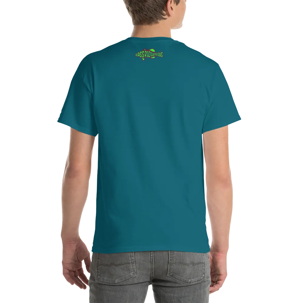 Bass Anonymous Got Bass Grunge Gold/Navy/Red Short Sleeve T-Shirt