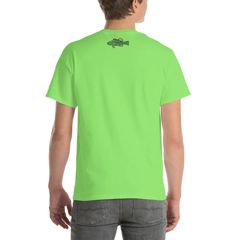 Bass Anonymous Got Bass Grunge Gold/Navy/Red Short Sleeve T-Shirt