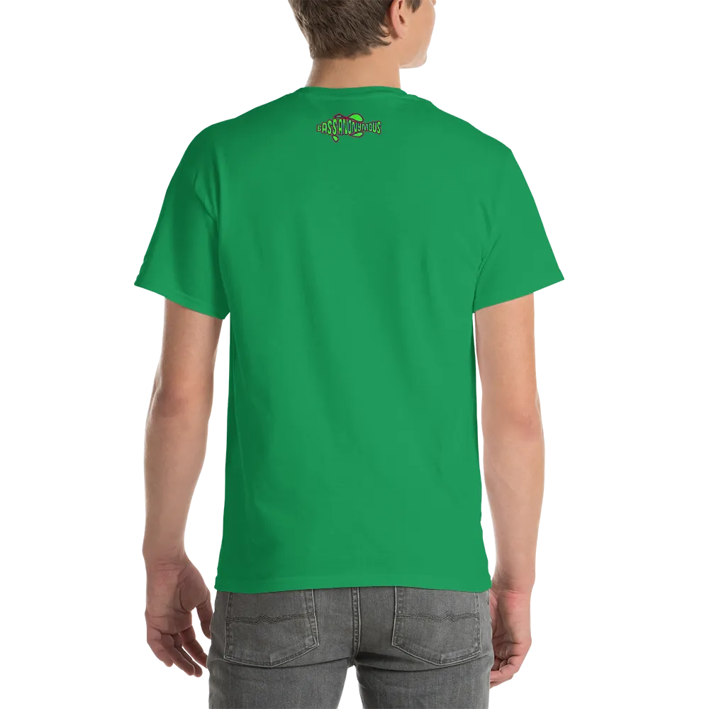 Bass Anonymous Got Bass Grunge Gold/Navy/Red Short Sleeve T-Shirt