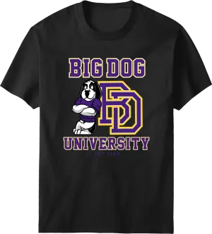 Bd University Purple Gold T-shirt