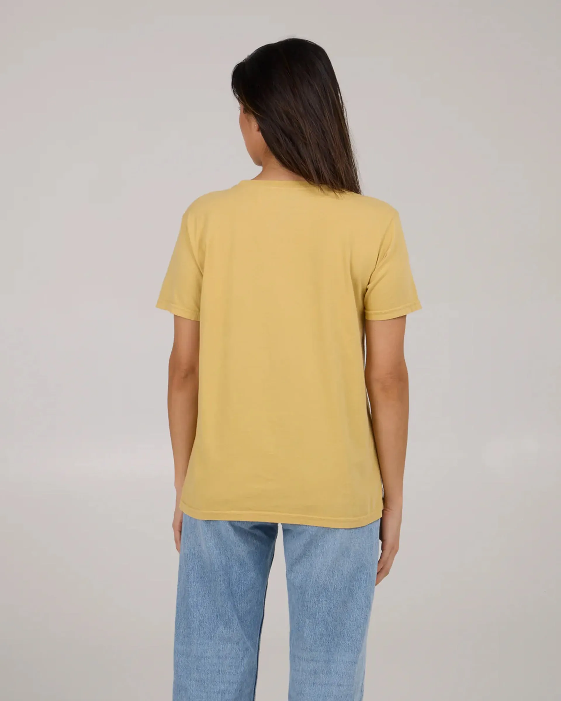 Beach Scene Boyfriend Tee - Dusty Gold