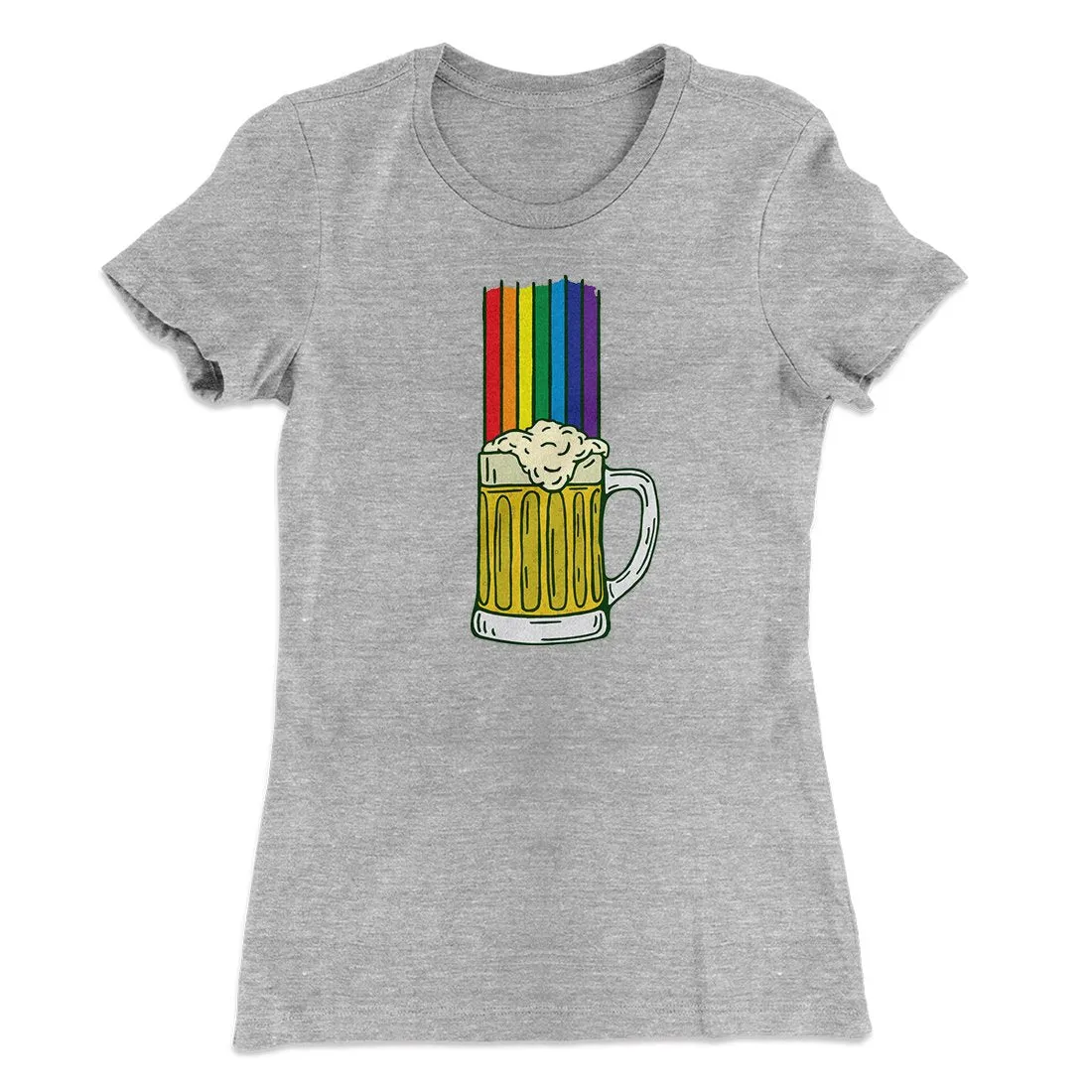 Beer Rainbow Women's T-Shirt