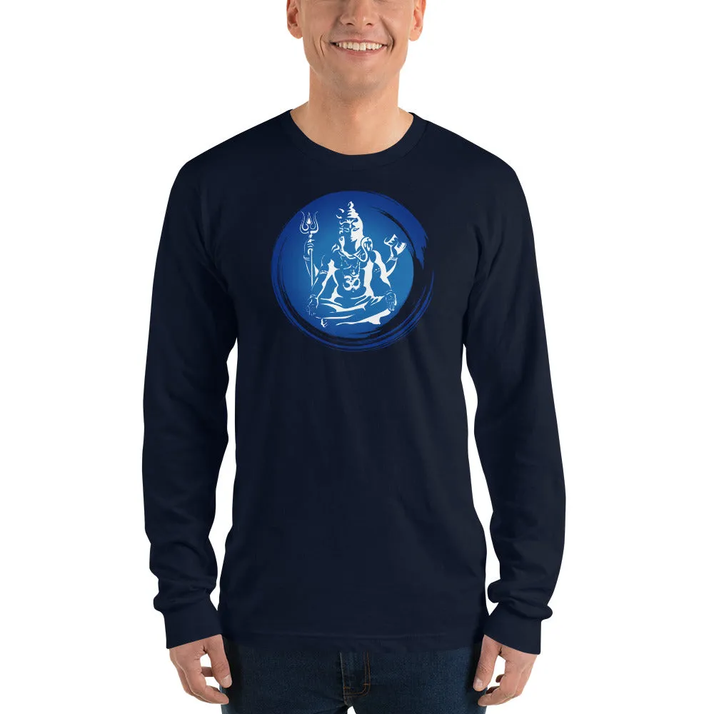 Bengali Unisex Fine Jersey Long Sleeve T-Shirt - Om