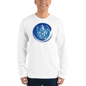 Bengali Unisex Fine Jersey Long Sleeve T-Shirt - Om
