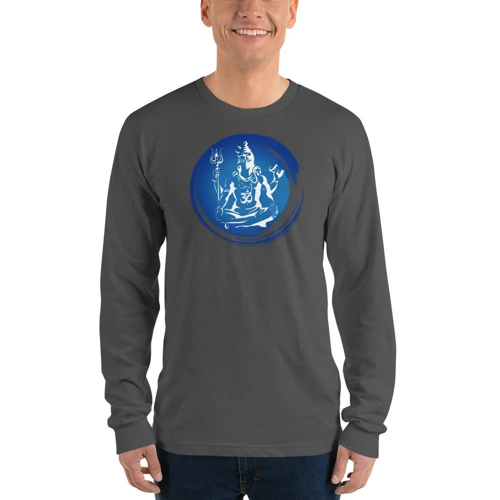 Bengali Unisex Fine Jersey Long Sleeve T-Shirt - Om