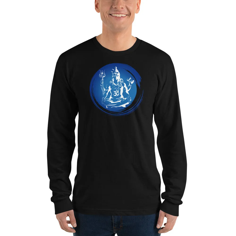 Bengali Unisex Fine Jersey Long Sleeve T-Shirt - Om