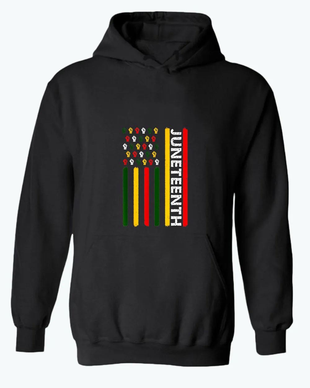 Black power juneteenth thoodie