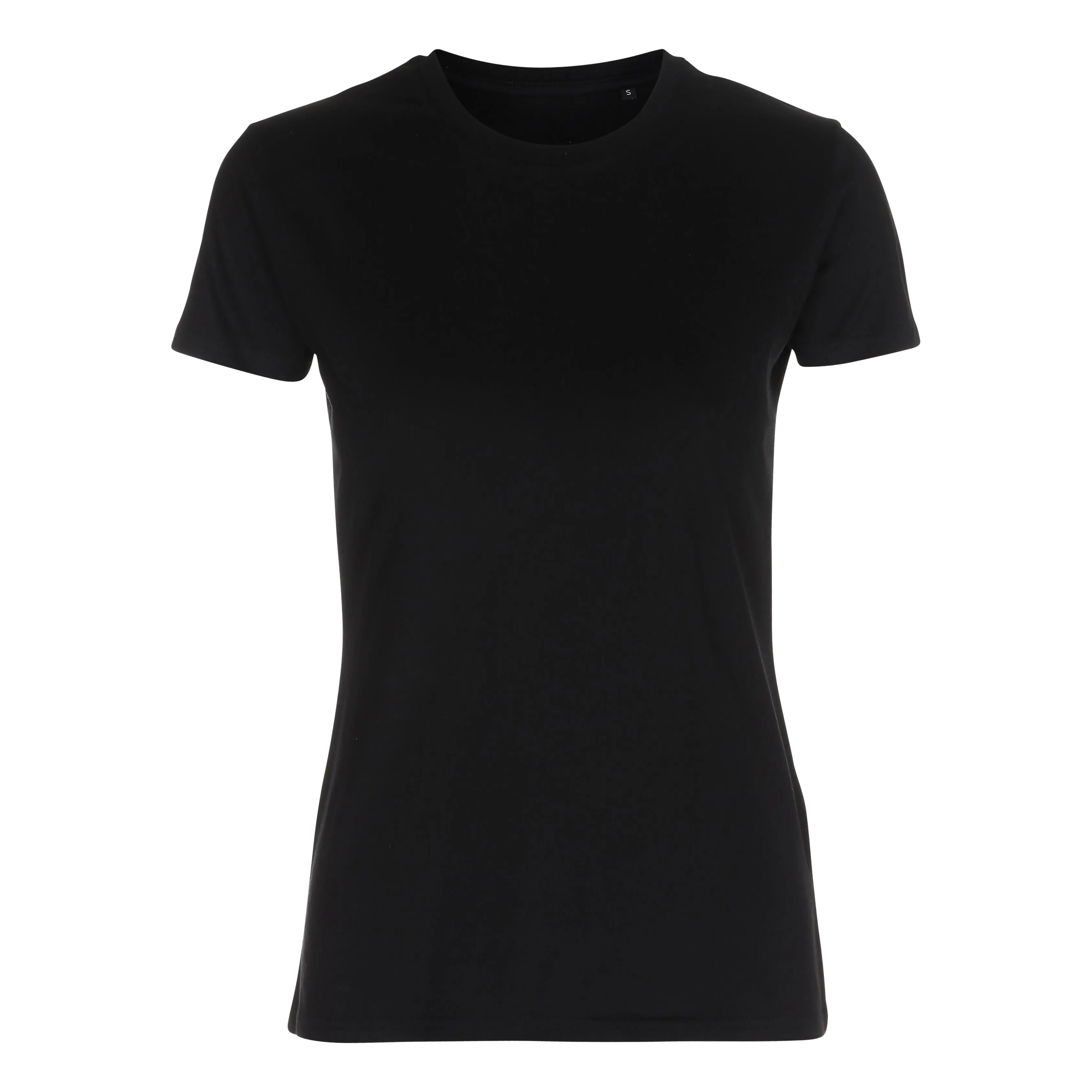 Blank - Lady Fitted Organic - T-shirts - Black