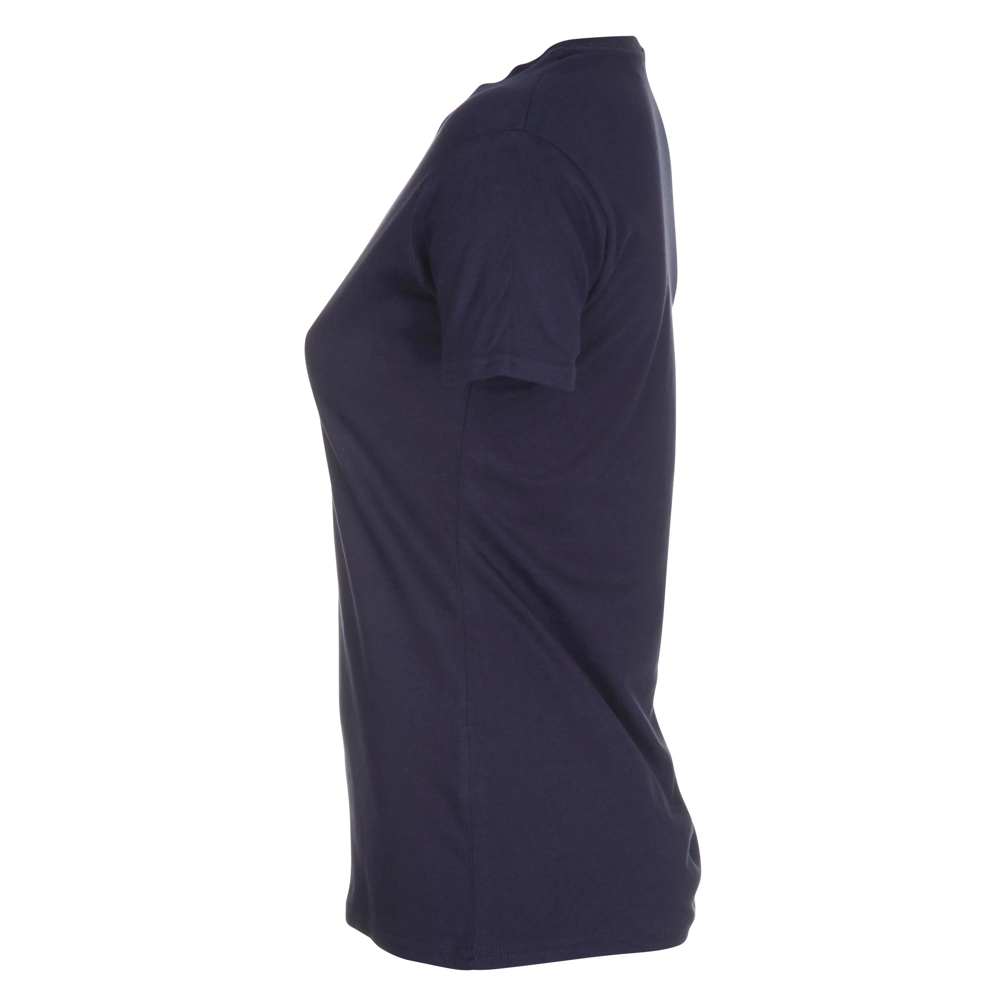 Blank - Lady Fitted Organic - T-shirts - Blue Navy