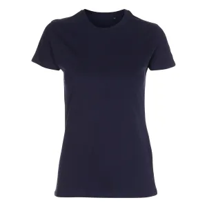 Blank - Lady Fitted Organic - T-shirts - Blue Navy