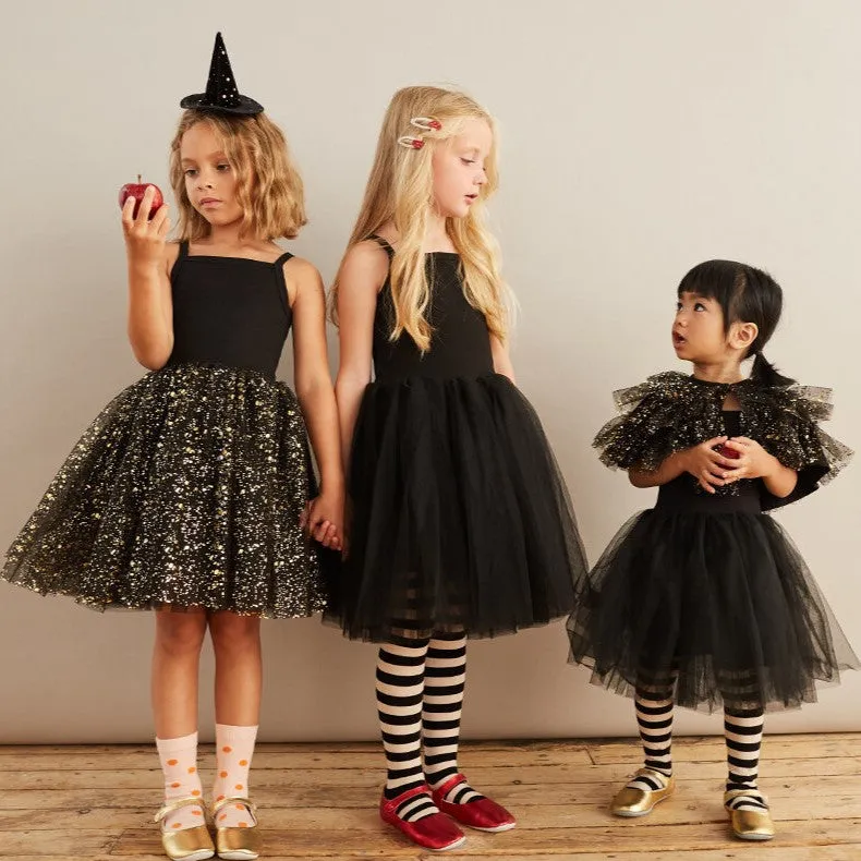 Bob & Blossom Black Sparkle Dress