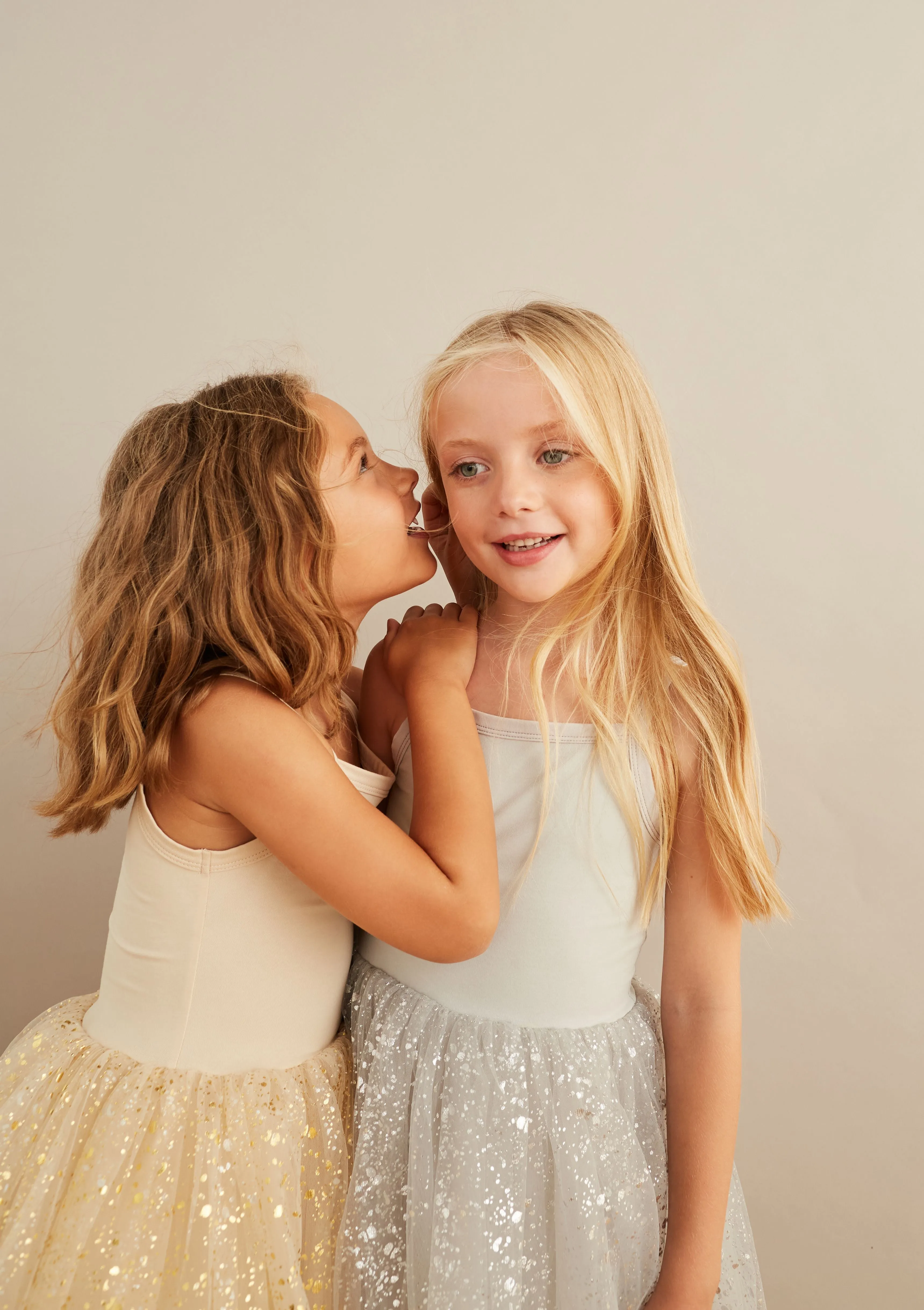 Bob & Blossom Gold Sparkle Dress