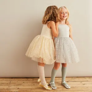Bob & Blossom Gold Sparkle Dress