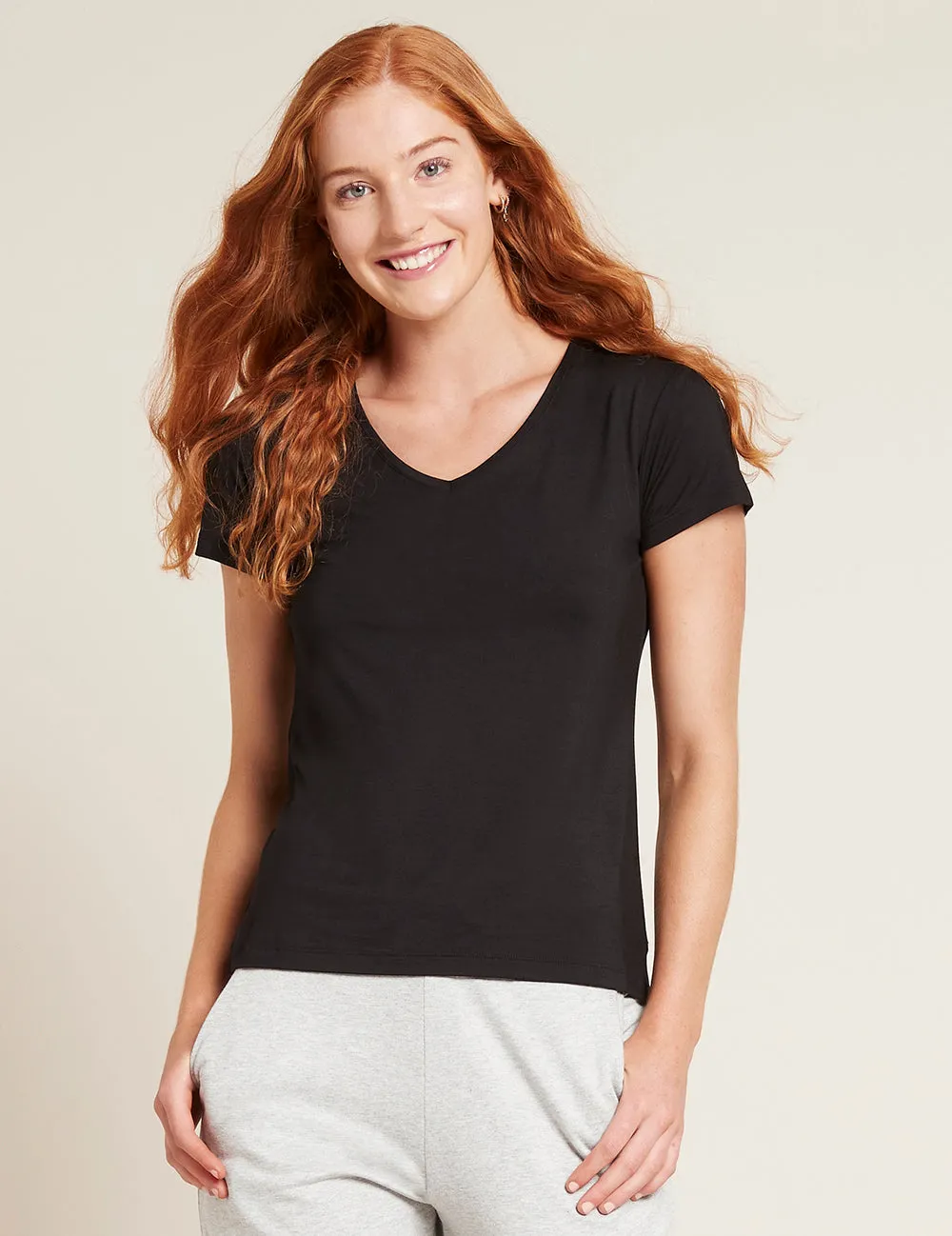 Boody Bamboo Ladies V-Neck T-Shirt