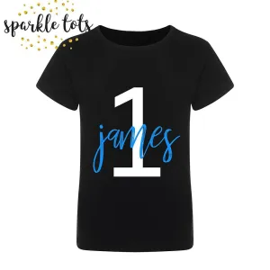 Boys Birthday Shirt | Personalised Birthday T-Shirt | Custom Birthday Top