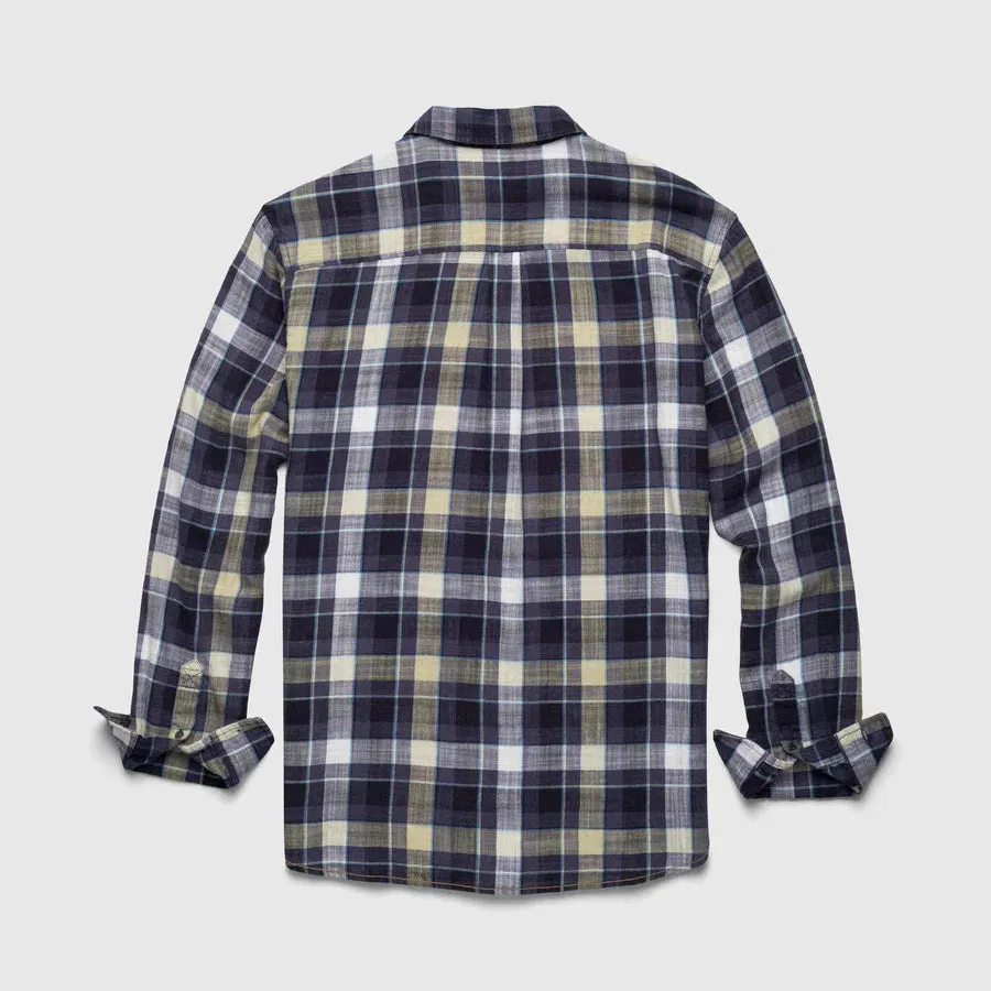 Brian Washed Twill Cotton Plaid Shirt