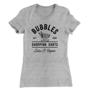 Bubbles Shopping Carts Women's T-Shirt