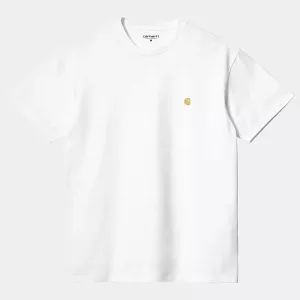Carhartt WIP - Chase T-Shirt - White / Gold