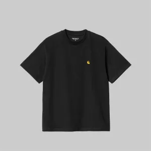 Carhartt Women's S/S Chase T-Shirt - Black / Gold