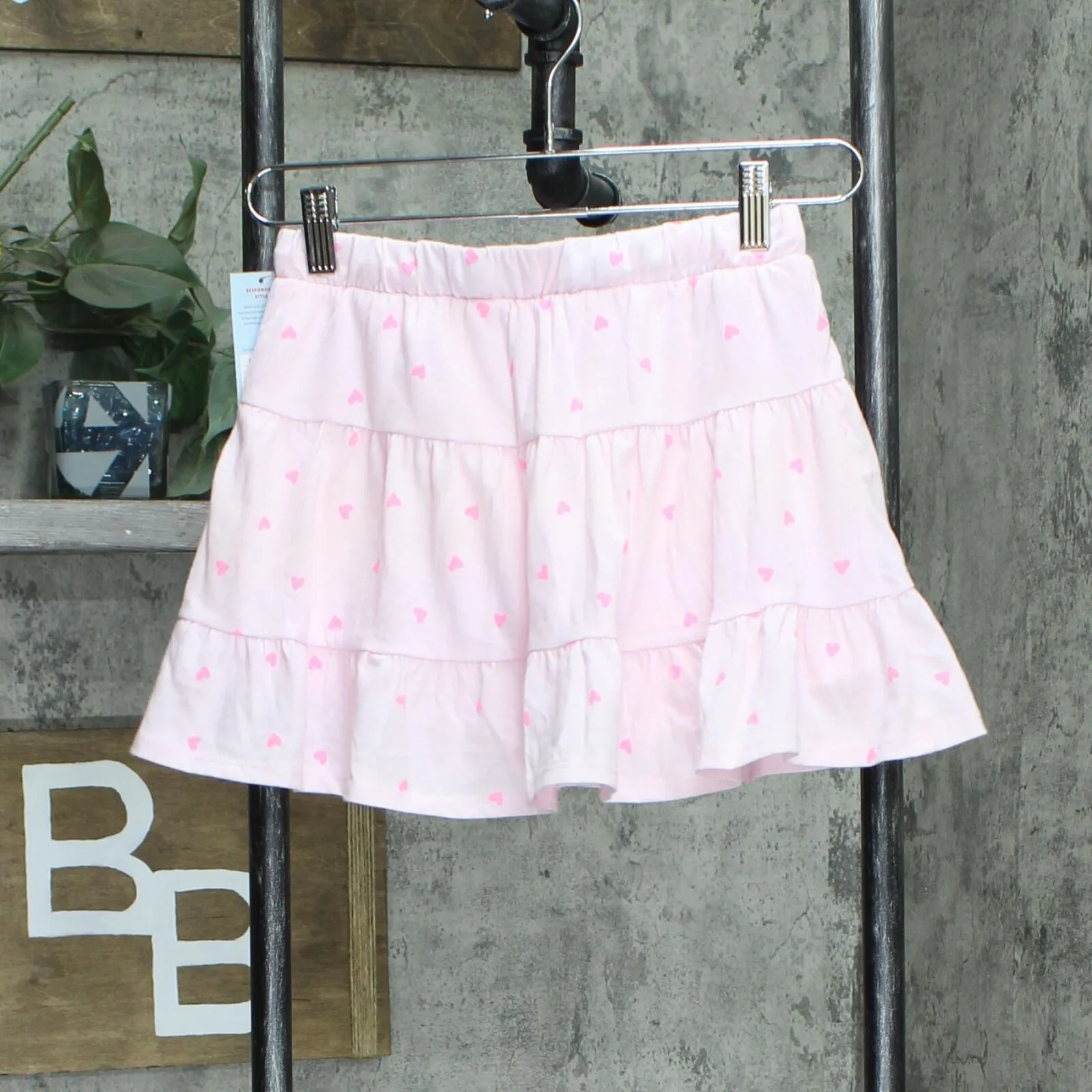 Cat & Jack Girls Patterned Cotton Blend Skort