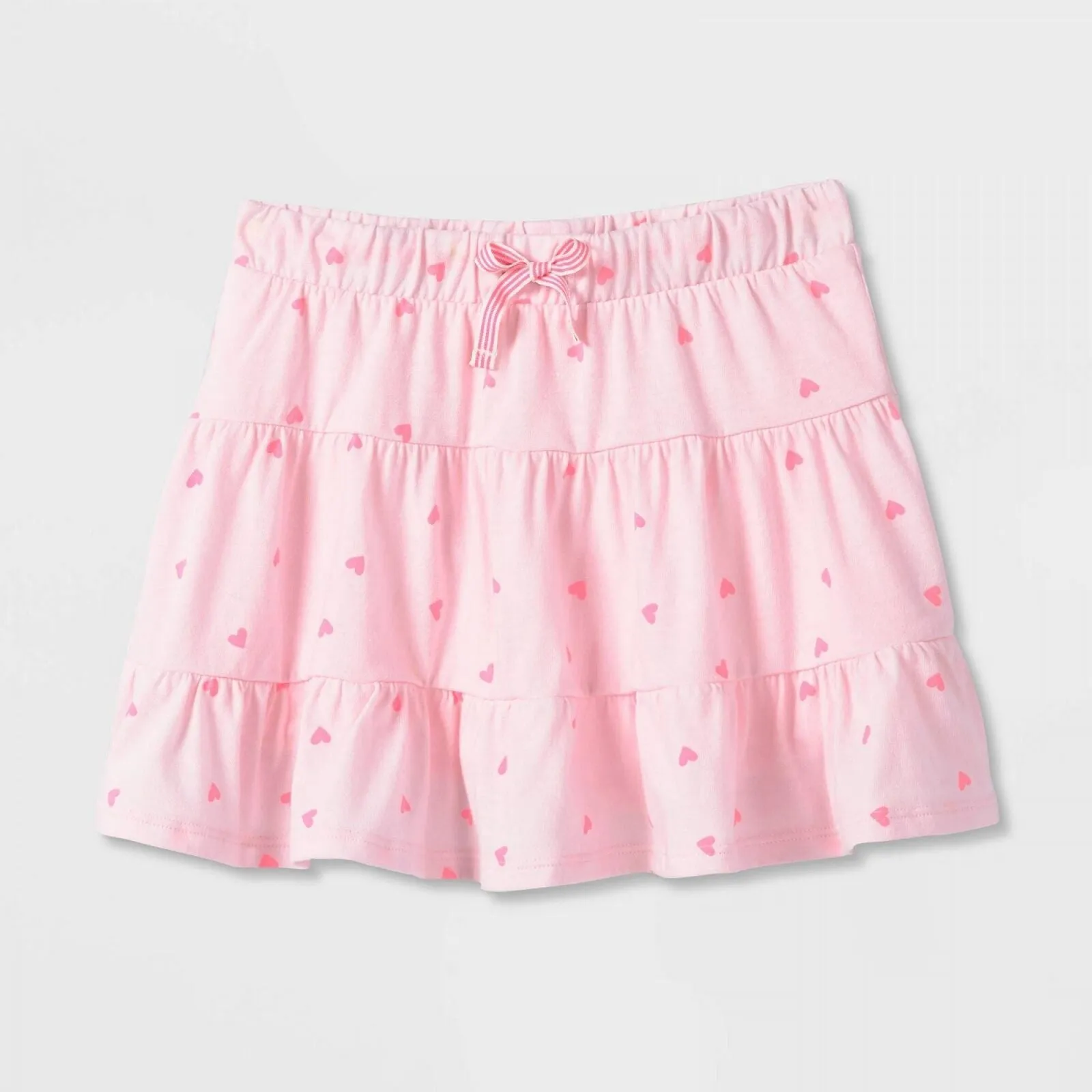 Cat & Jack Girls Patterned Cotton Blend Skort