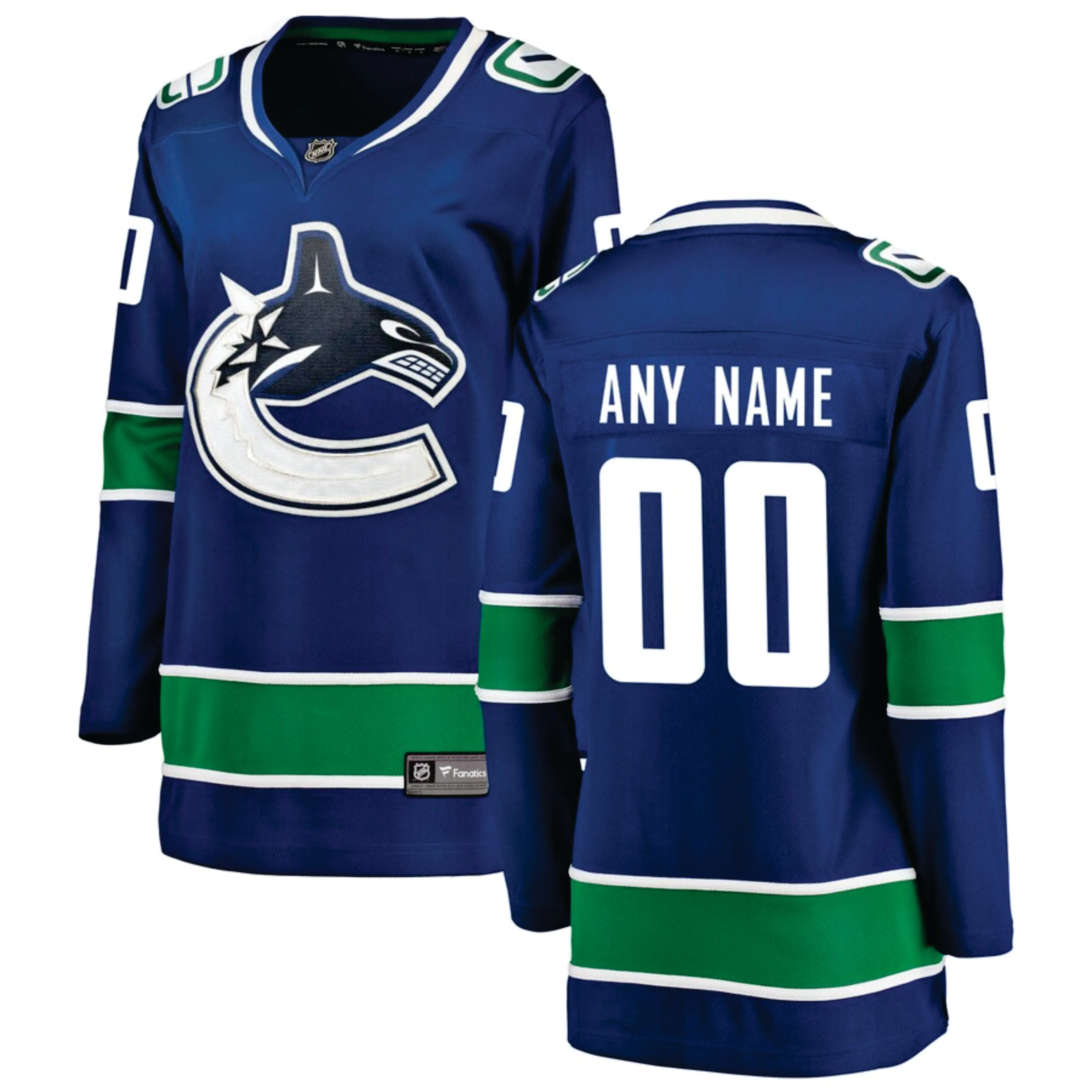 Customized Breakaway Jersey Vancouver Canucks Women's