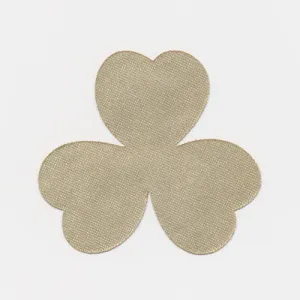 Cut Flower - Three Petals (Satin) #162 Cream Khaki