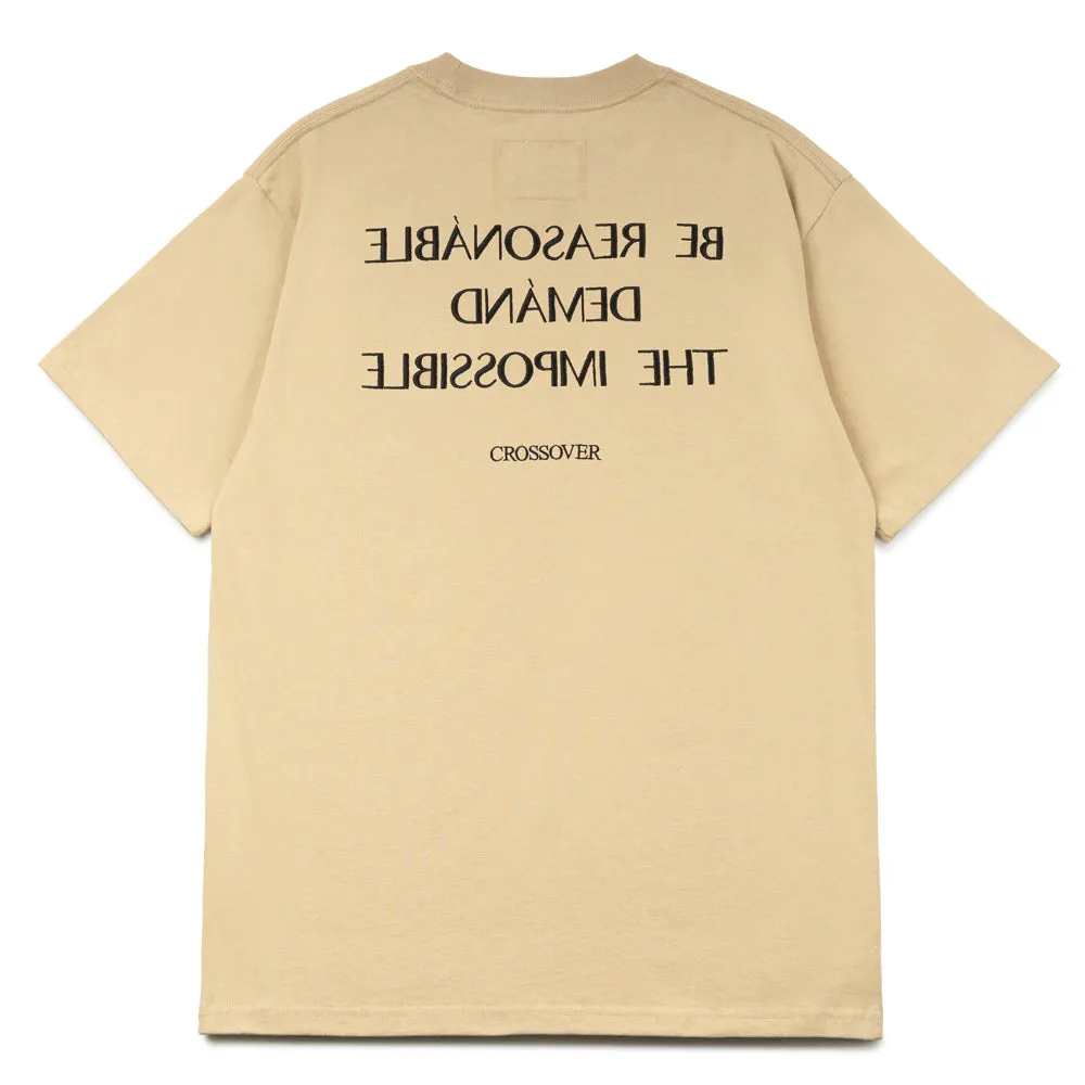 Daily '02' Tee | Khaki
