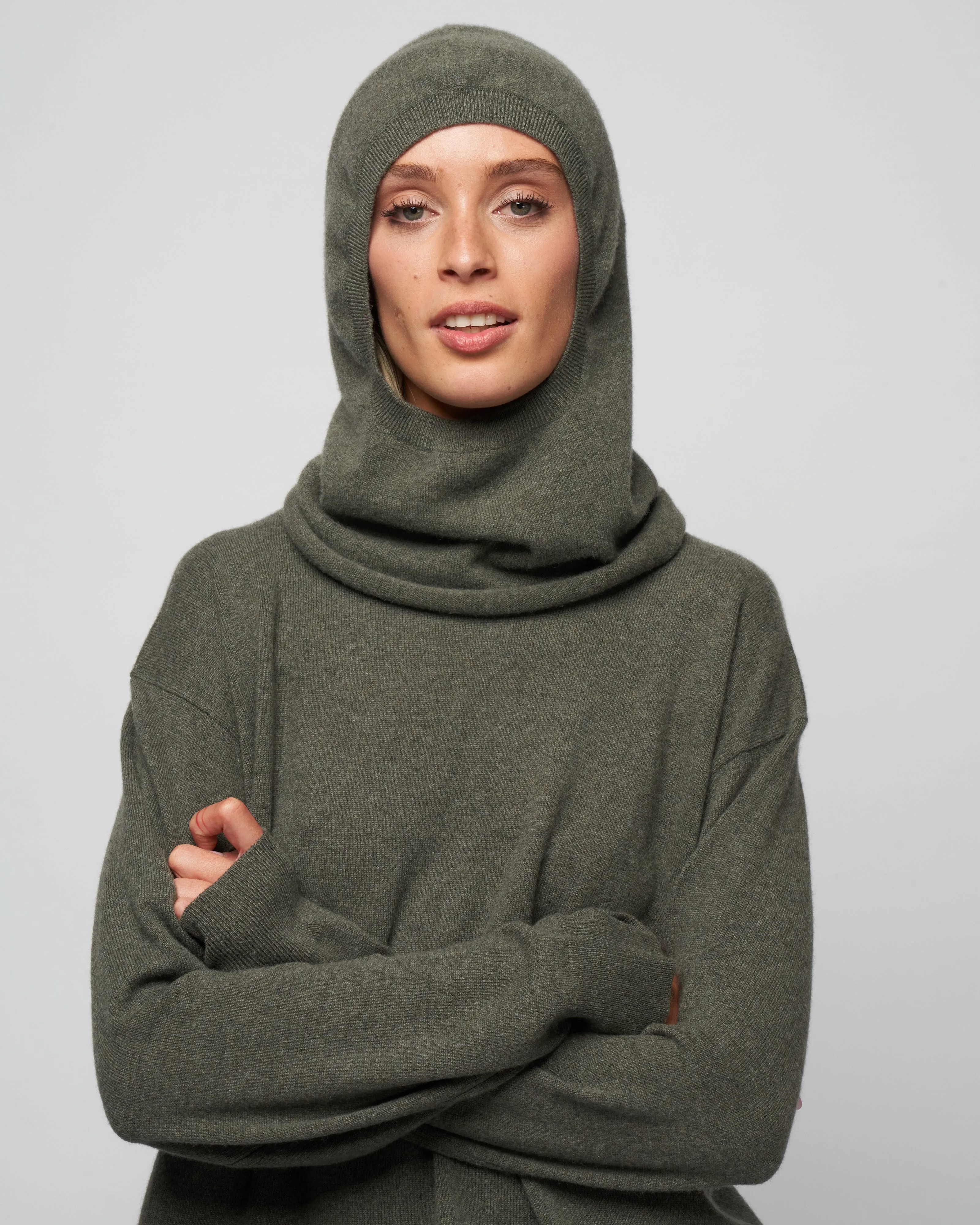 detachable hood - khaki