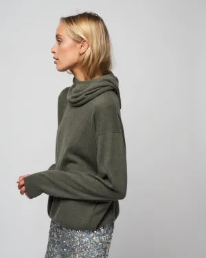 detachable hood - khaki