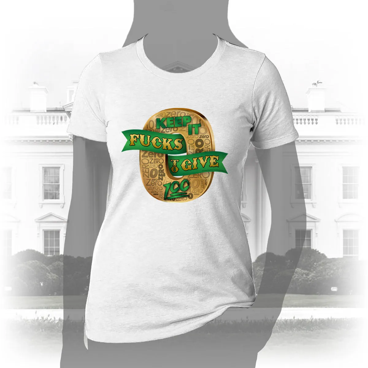 DK100: Zero Fucks To Give (Gold Edition) - Women's Short Sleeve