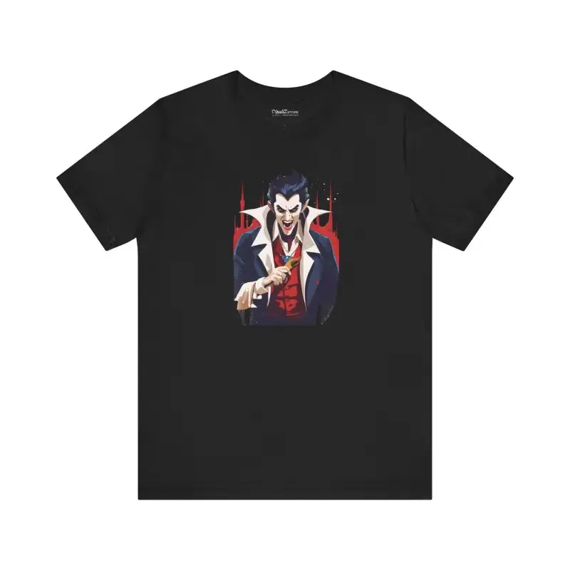 Dracula Unisex Jersey Short Sleeve Tee for Halloween