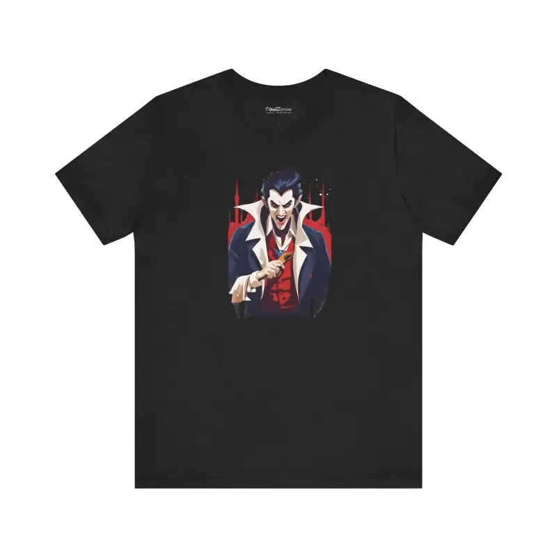 Dracula Unisex Jersey Short Sleeve Tee for Halloween