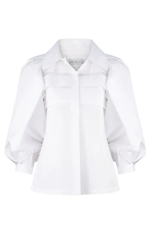 Dref_By_D - Champagne Shirt - White - DD0321WH
