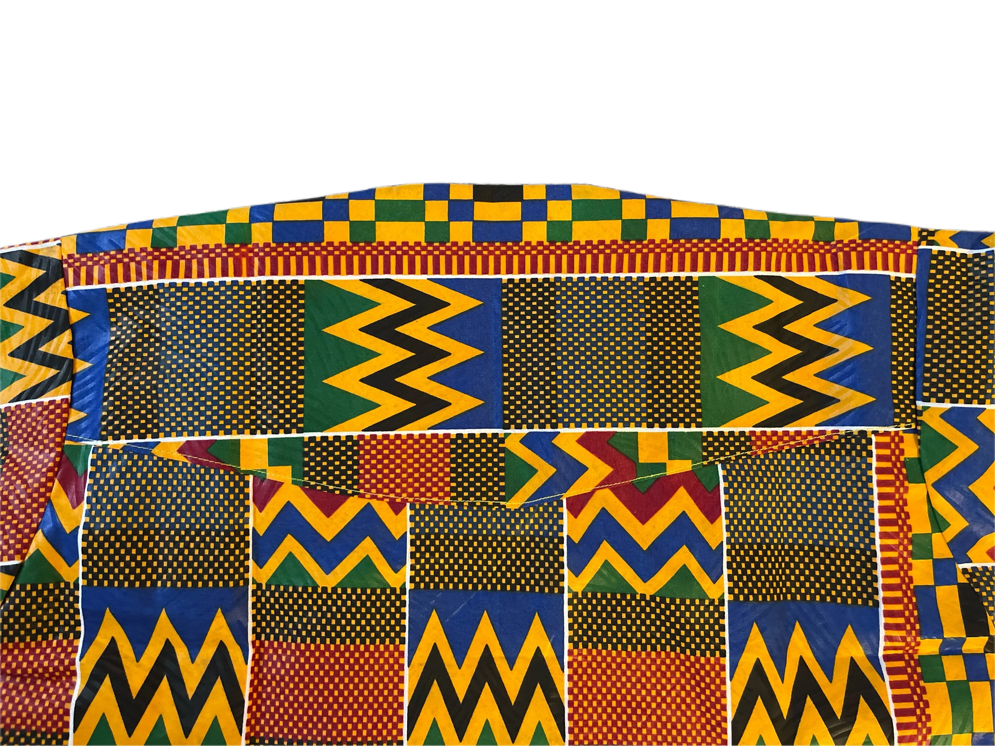 Duku Unisex kente shirt for royalty
